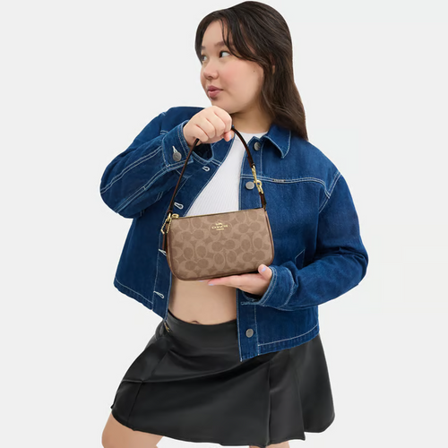 Coach Nolita 19 In Signature Canvas