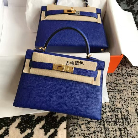 Hermès Mini Kelly Gold Epsom Gold Hardware