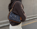 Coach Denim Blue leather Handbag