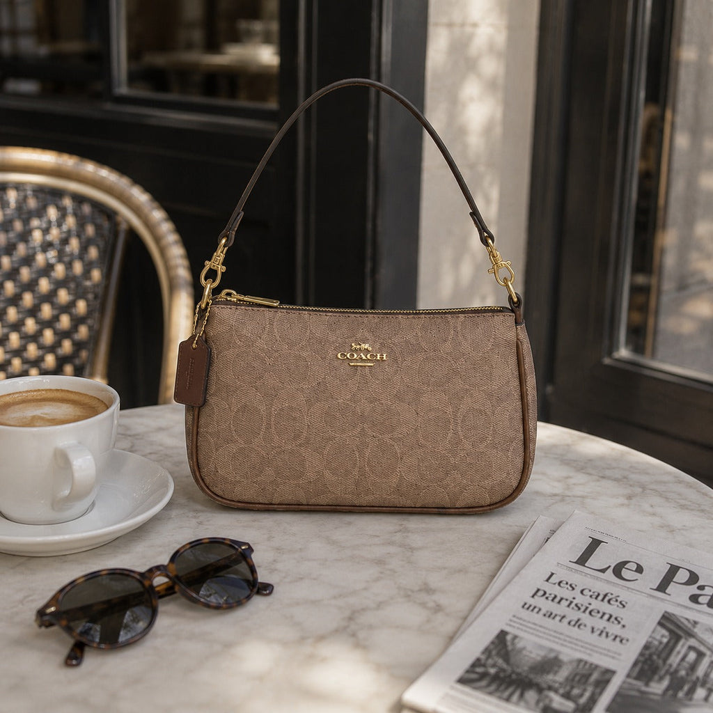 Coach Nolita 19 In Signature Canvas