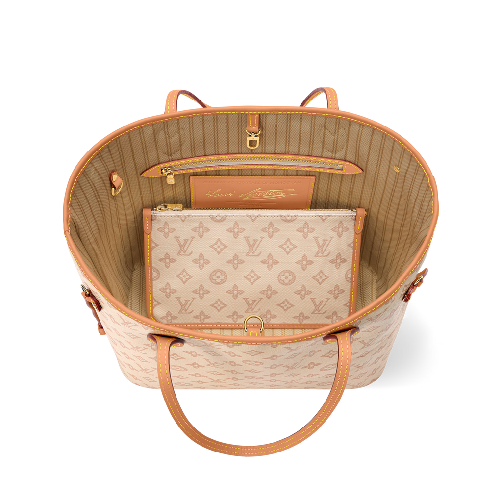 LV M27521 Neverfull MM Tote Bag