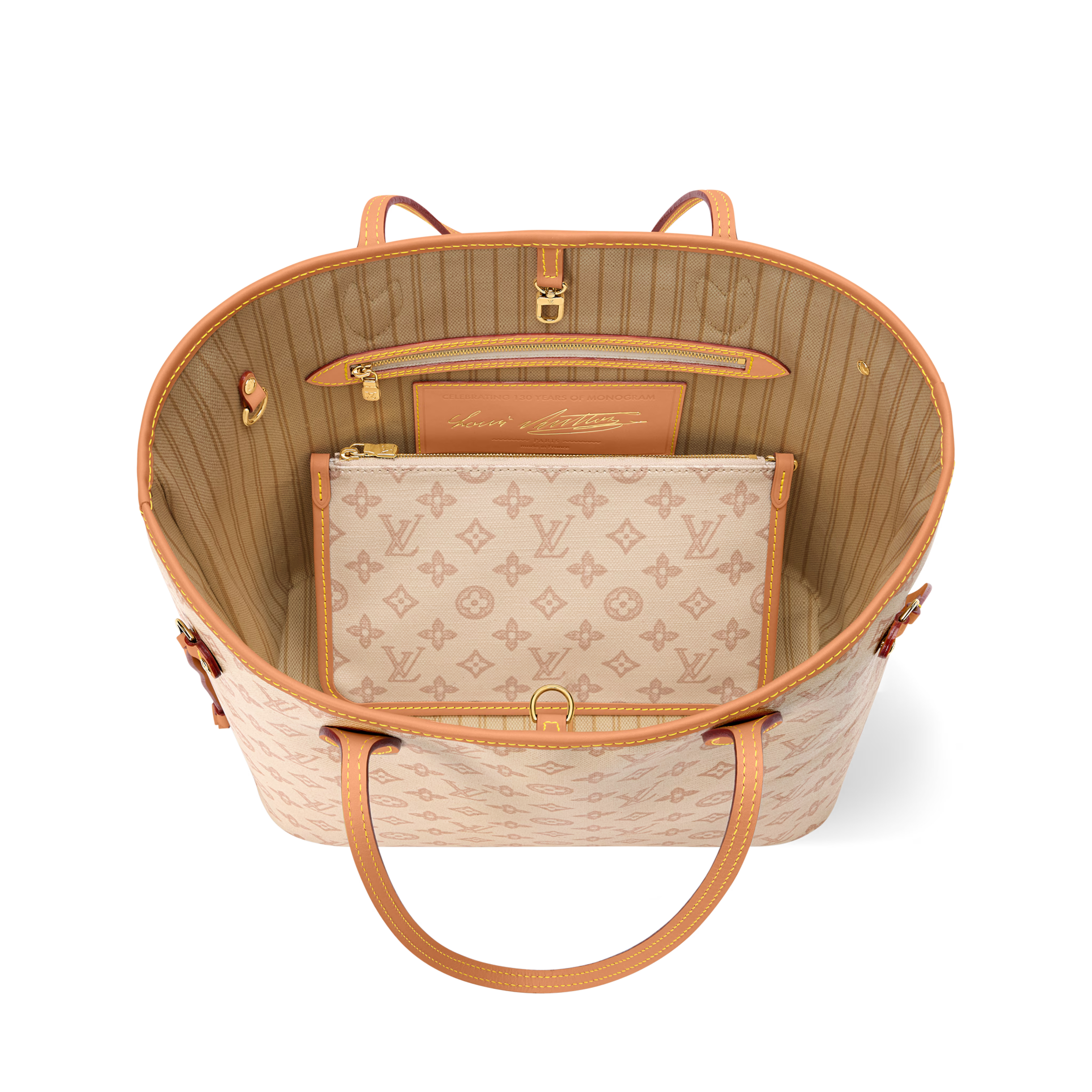 LV M27521 Neverfull MM Tote Bag